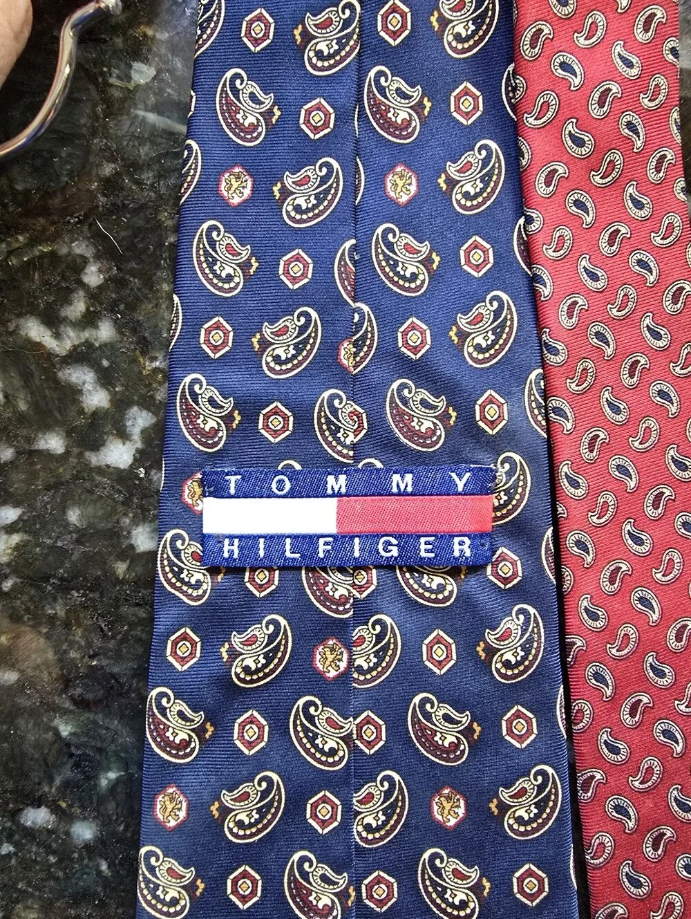 Vintage Tommy Hilfiger silk necktie